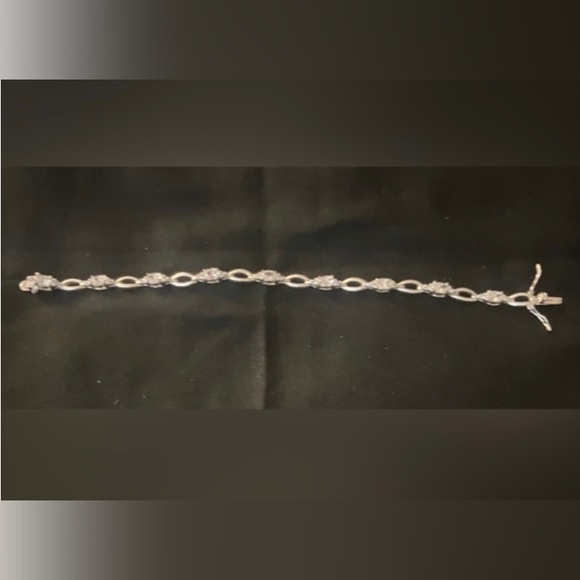 Cubic Zirconia Tennis Bracelet - Picture 3 of 5